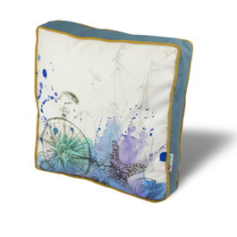Aberto Design Cojín YM1173 Multicolor 42 x 42 cm